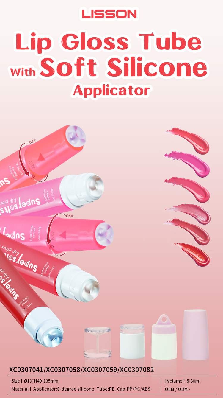 customizable lip gloss tubes custom lip gloss container