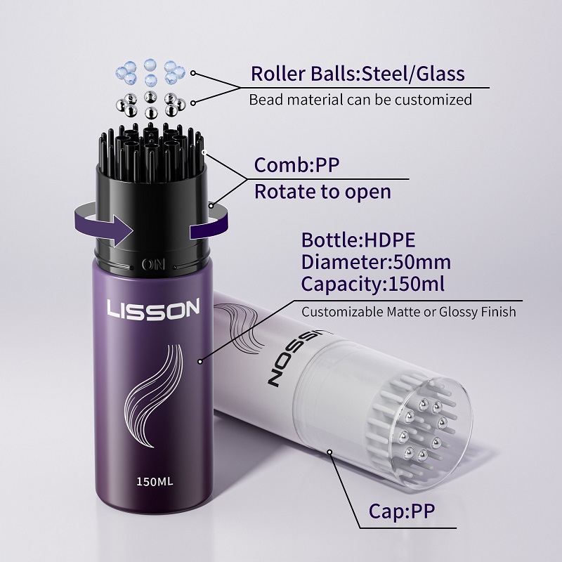 Functional hair care packaging Functional hair care packaging