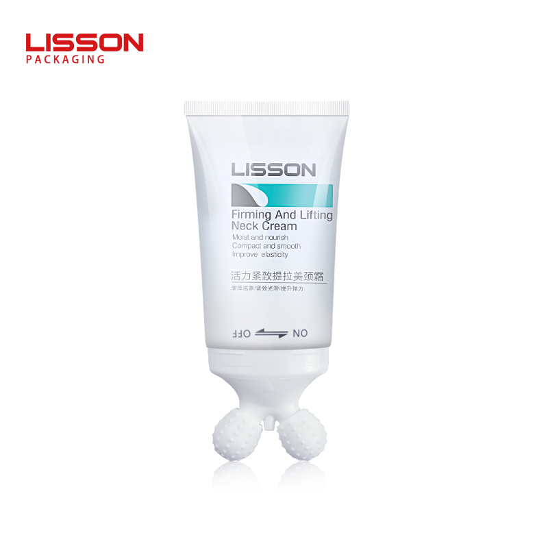 Double Roller Neck Massage Cream Tube