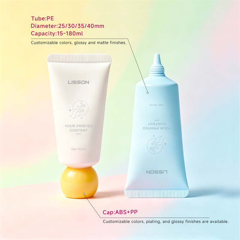 PE cosmetic squeeze tube
