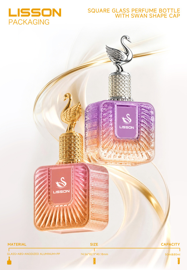 Swan Shape Perfume Bottle