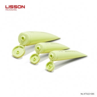 環境に優しいプラスチック使用量を削減したフリップキャップチューブ