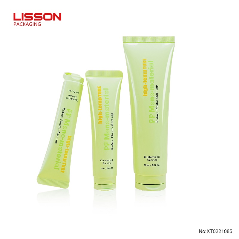Eco-friendly Less-plastic Flip Cap PE Tube