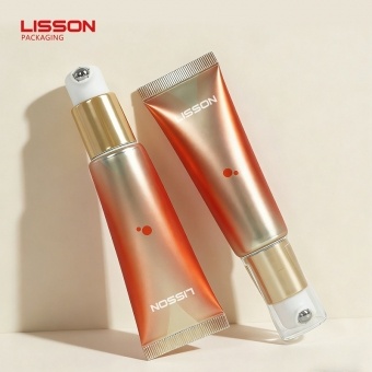 ステンレス製ローラーボール化粧チューブ