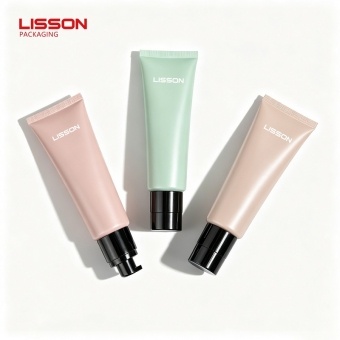カスタムD30半密閉型エアレスポンプチューブ化粧品パッケージ