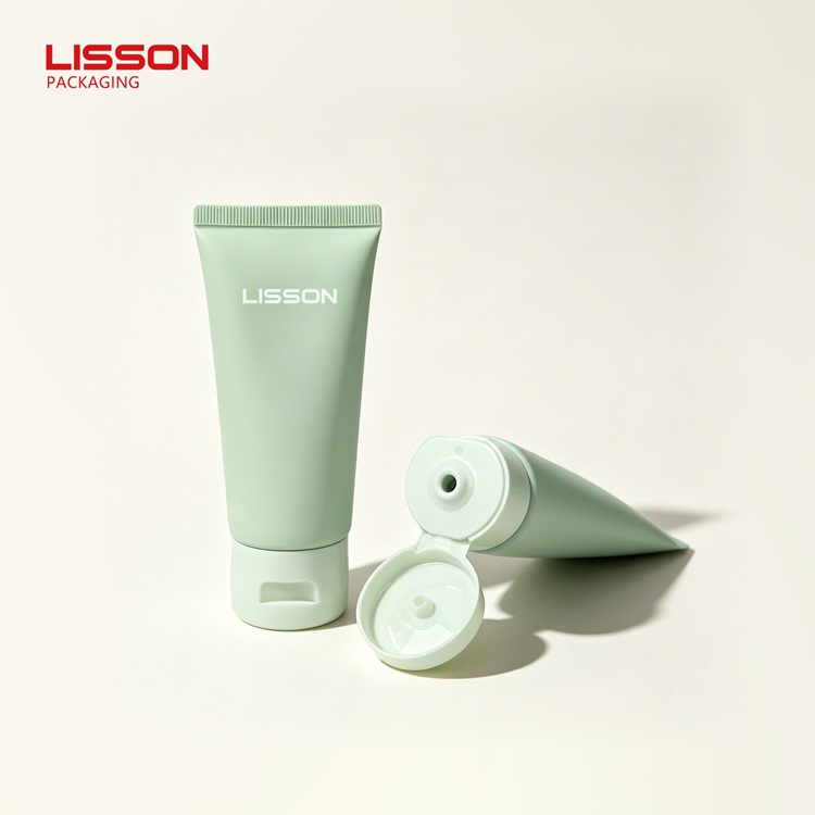 Cosmetic Tube With Flip Top Cap