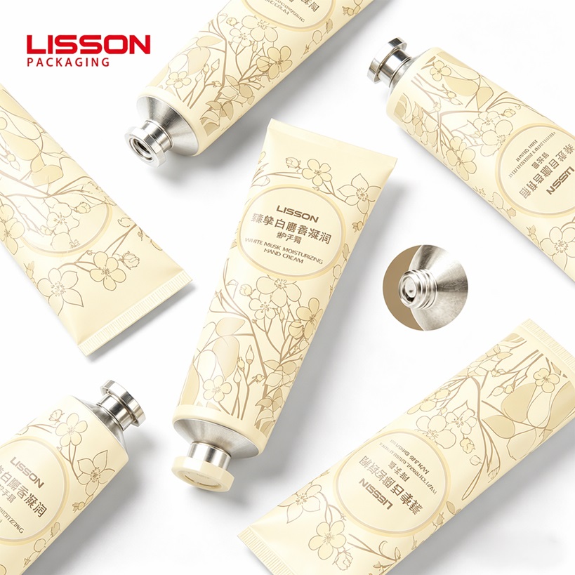 Aluminum Squeeze Hand Cream Tube