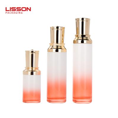 Cosmetic glass bottle set