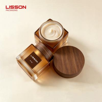 Skincare Glass Cream Jar