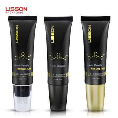 Hair Care Tube with Massage Comb Applicator