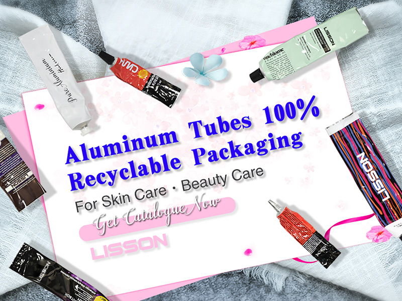 99.7%アルミニウムの化粧品チューブの環境包装