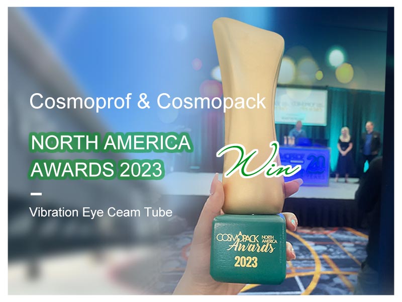 LISSON 振動アイクリームチューブがコスモプロフ＆コスモパック北米賞で最優秀賞を受賞